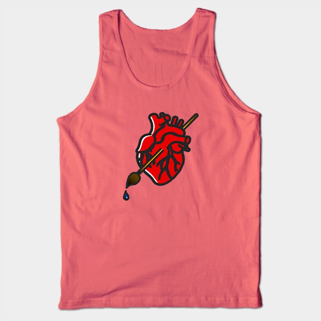 hART Tank Top by kmtnewsman